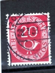 Stamps Germany -  R.F.A.. cornetas