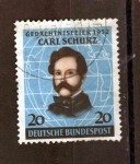 Stamps Germany -  R.F.A..  Carl schurz