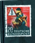 Stamps Germany -  R.F.A. acidente trafoco