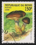 Sellos de Africa - Benin -  SETAS-HONGOS: 1.114.032,00-Suillus luteus