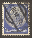 Stamps : Europe : Germany :  Von Hindenburg