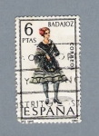 Sellos de Europa - Espa�a -  Trajes típicos (repetido)