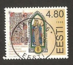 Stamps Estonia -  750 anivº de la justicia de lubeck, en tallin