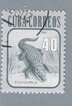 Sellos de America - Cuba -  Cocodrilo