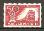 Stamps Hungary -  50 Aniversario de las lineas ferreas.