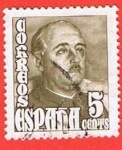 Stamps Spain -  General Franco