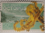 Stamps : Oceania : Australia :  Blue-ringed octopus