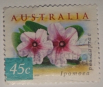 Stamps : Oceania : Australia :  Ipomoea pes-carpae