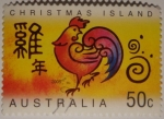 Stamps : Oceania : Australia :  Christmas island (gallo)