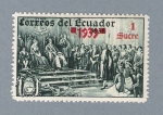 Sellos de America - Ecuador -  Rey