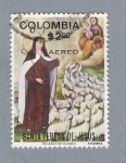 Sellos de America - Colombia -  Santa Teresa de Jesús