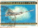 Stamps America - Colombia -  HISTORIA DE LA AVIACION  COLOMBIANA