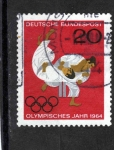 Stamps Germany -  R.F.A. judo