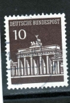 Stamps Germany -  R.F.A. puerta de Berlin