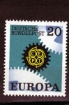 Stamps Germany -  R.F.A. Europa