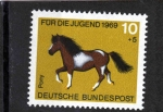 Stamps Germany -  R.F.A. caballos