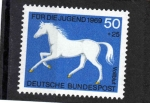 Sellos de Europa - Alemania -  R.F.A. caballos