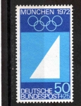 Stamps Germany -  Munchen 1972