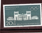 Stamps Germany -  Munchen 1972