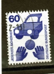 Stamps Germany -  R.F.A.