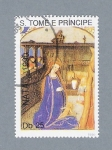 Sellos de Africa - Santo Tom y Principe -  Natal 1990