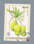 Stamps So Tom and Prncipe -  Mangifera Incica