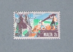 Sellos de Europa - Malta -  Bazan