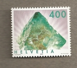 Stamps Switzerland -  Minerales