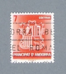 Sellos de Europa - Andorra -  Escudo