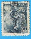 Stamps Spain -  General Franco