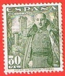 Stamps Spain -  General Franco