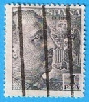 Stamps Spain -  General Franco