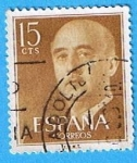 Stamps Spain -  General Franco