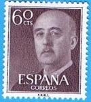 Stamps Spain -  General Franco