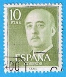 Stamps Spain -  General franco