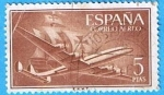 Stamps Spain -  Supercontelacion y nao Santa Maria