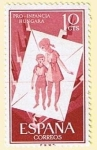 Stamps Spain -  Pro Infancia Hungara