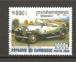 Sellos de Asia - Camboya -  Automoviles.