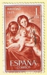 Stamps Spain -  Navidad 1959