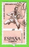 Stamps Spain -  Carrera d´Vallas