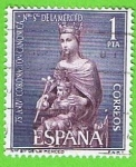 Stamps Spain -  Virjen d´la Merced