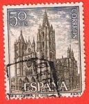 Sellos de Europa - Espa�a -  Catedral d´Leon