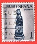 Stamps Spain -  Virjen del Alcazar