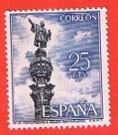 Stamps Spain -  Homenaje a Colon