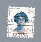 Stamps Spain -  Concha Espina (repetido)