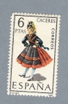 Stamps Spain -  Caceres (repetido)