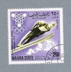 Sellos de Asia - Arabia Saudita -  X th Olympic Winter Games Grendoble 1968