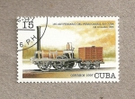 Stamps Cuba -  180 Aniv. de Ferrocarril en Cuba