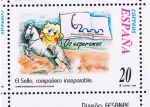 Stamps Spain -  Edifil  3676  Correspondencia Epistolar Escolar.  El sello, compañero inseparable. 