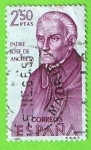 Stamps Spain -  Padre Jose d´ Anchieta